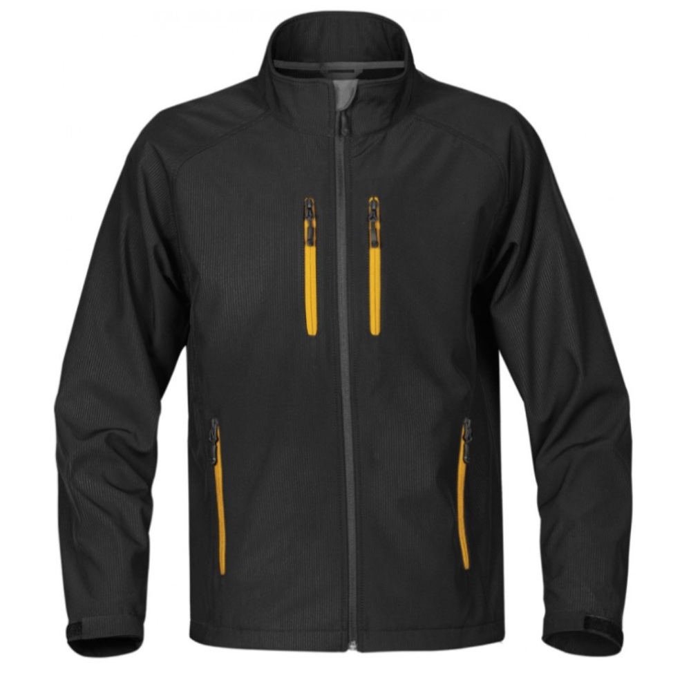 NWOT Stormtech Men's Black Performance Jacket Sz 2XL Softshell Ellipse HSL-2
